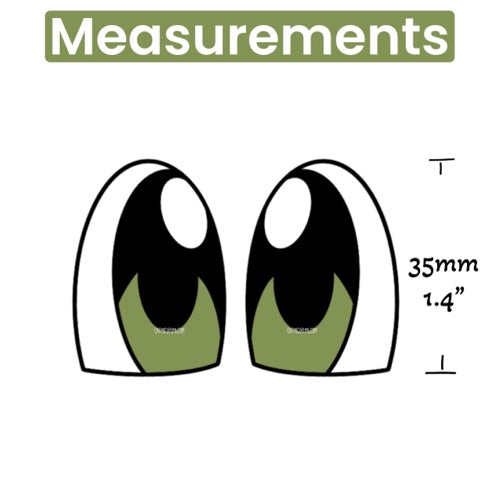 Felt Eyes for Pokémon Dragonite 5 Pairs