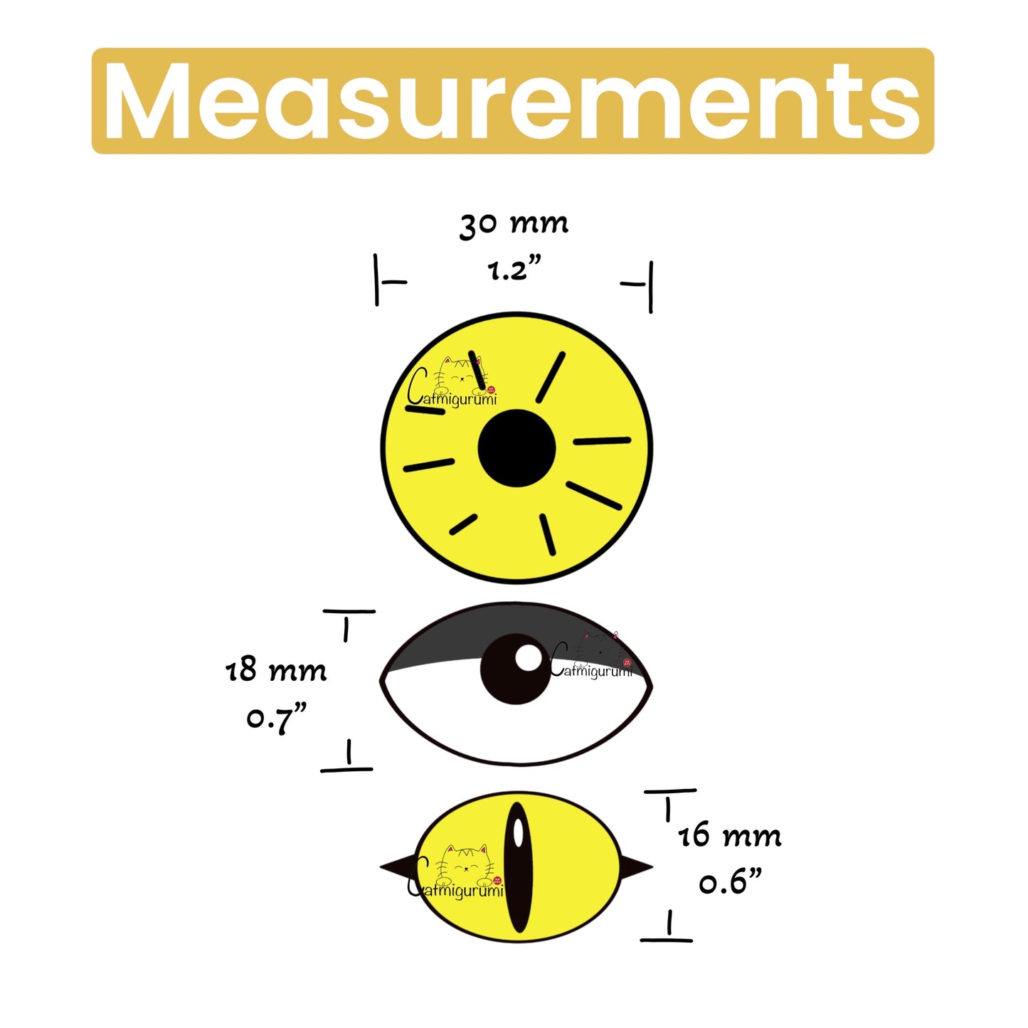 Felt Eyes (MO-1)