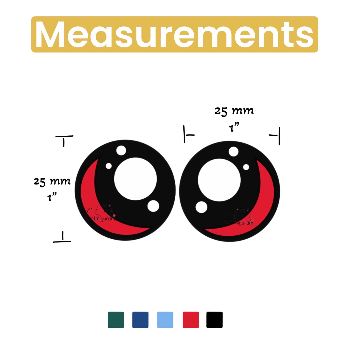 Felt Eyes (RC-1)