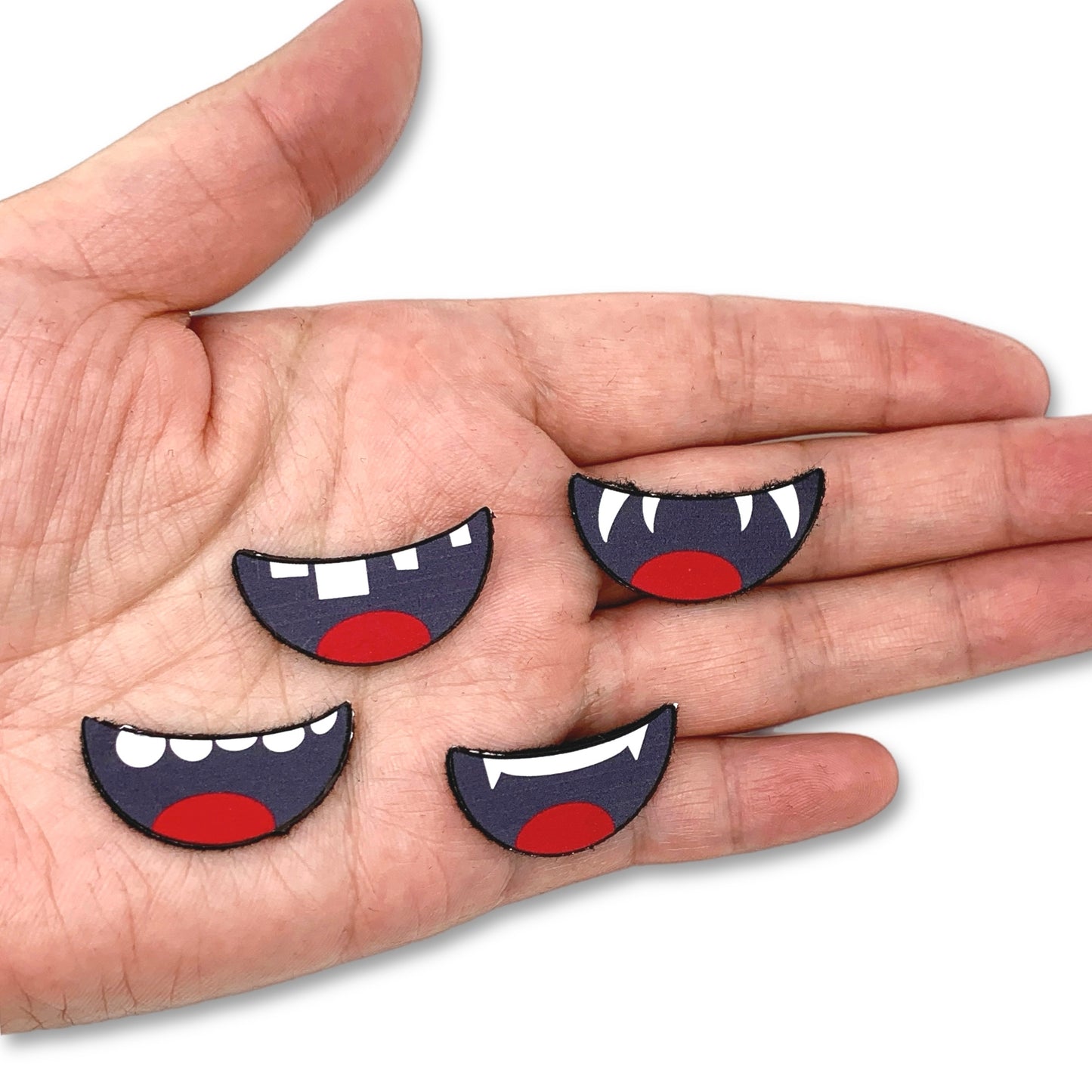 Felt Mouth Set of 4 (M-01)