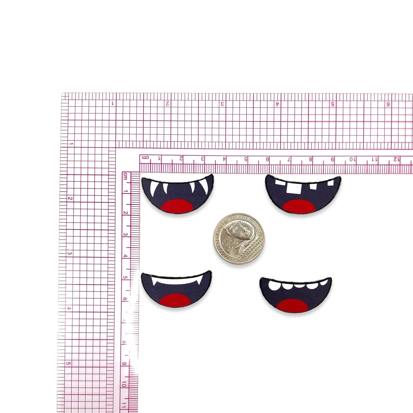 Felt Mouth Set of 4 (M-01)