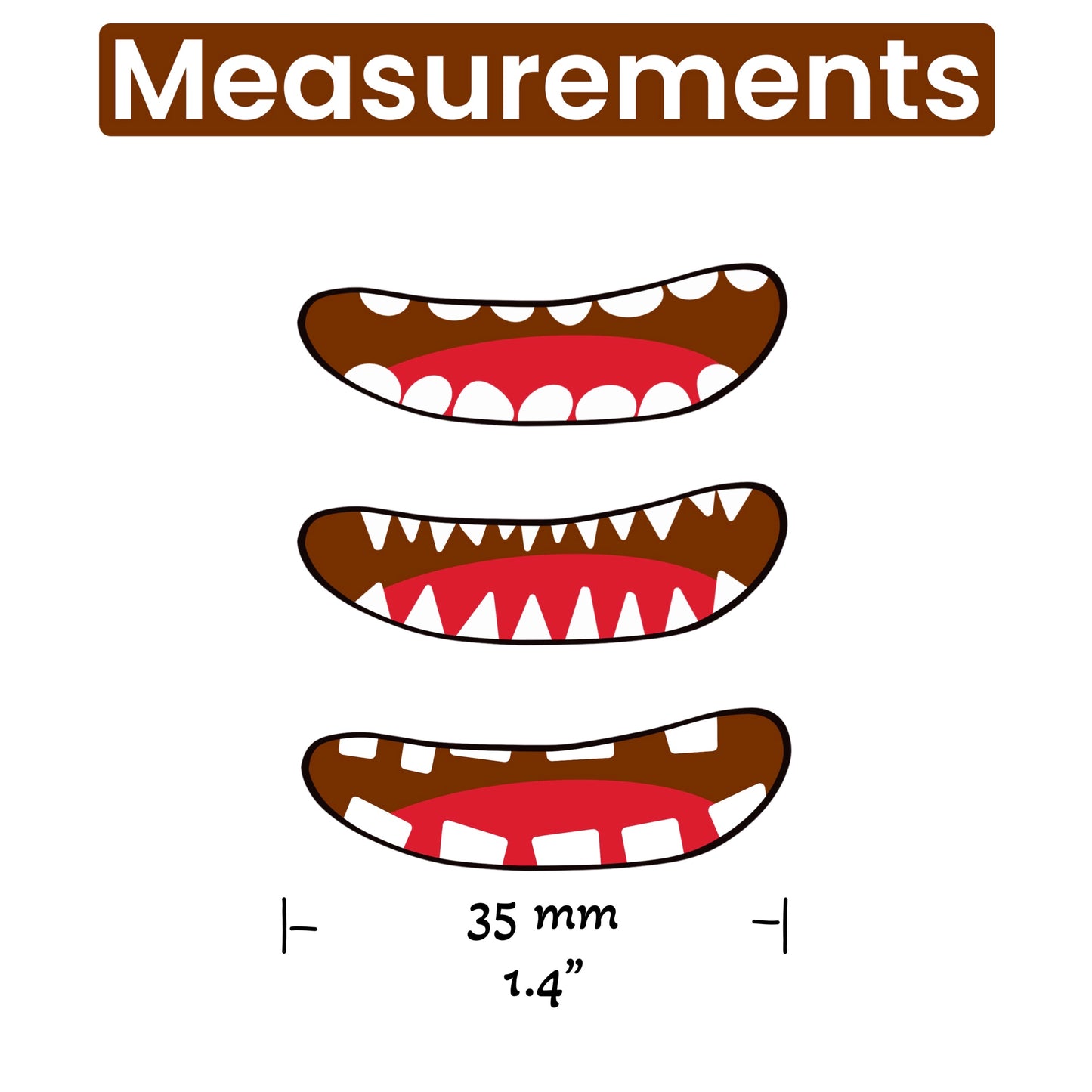 Felt Mouth (MO-2)