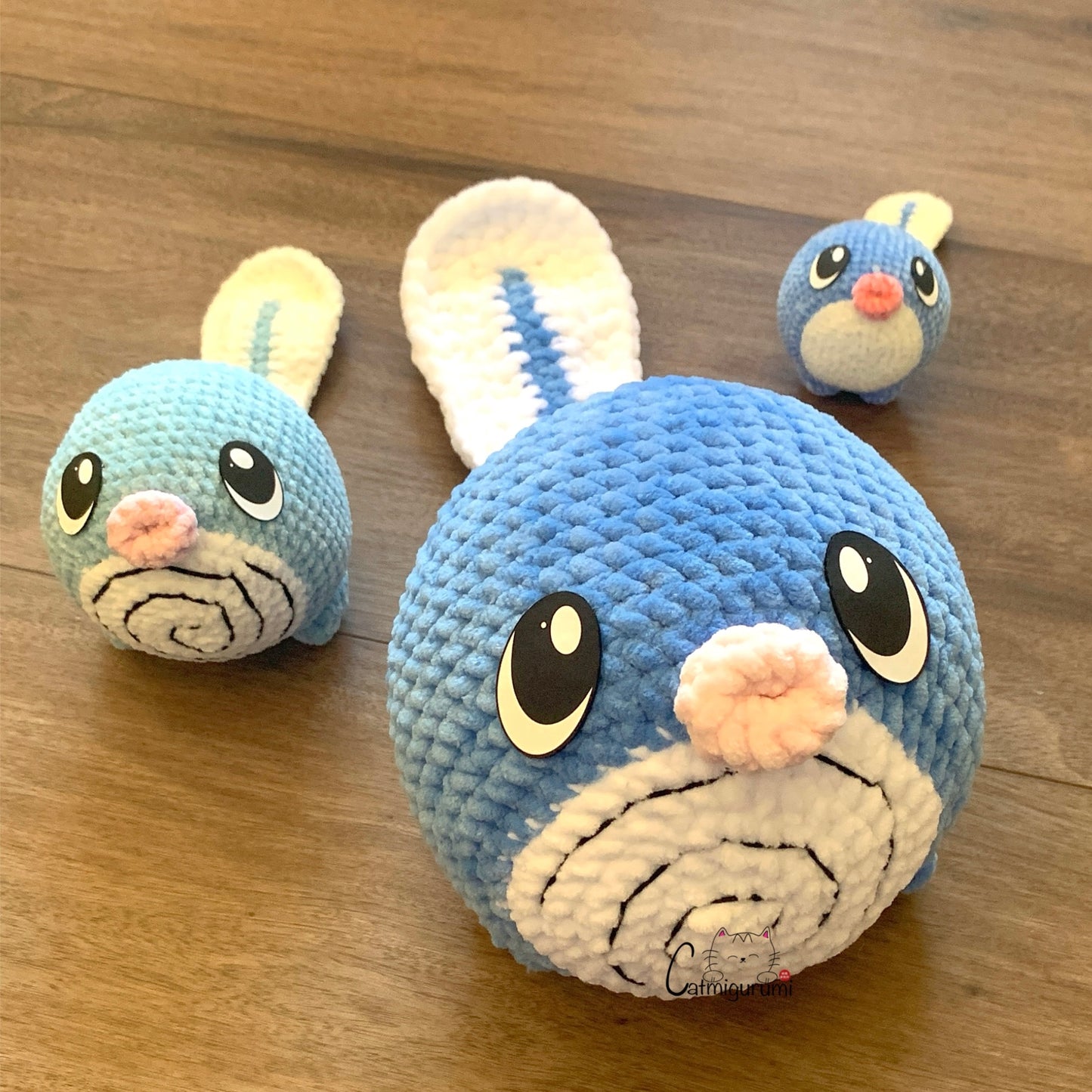 Free Amigurumi Crochet Pattern for Pokémon Poliwag (PDF Download)