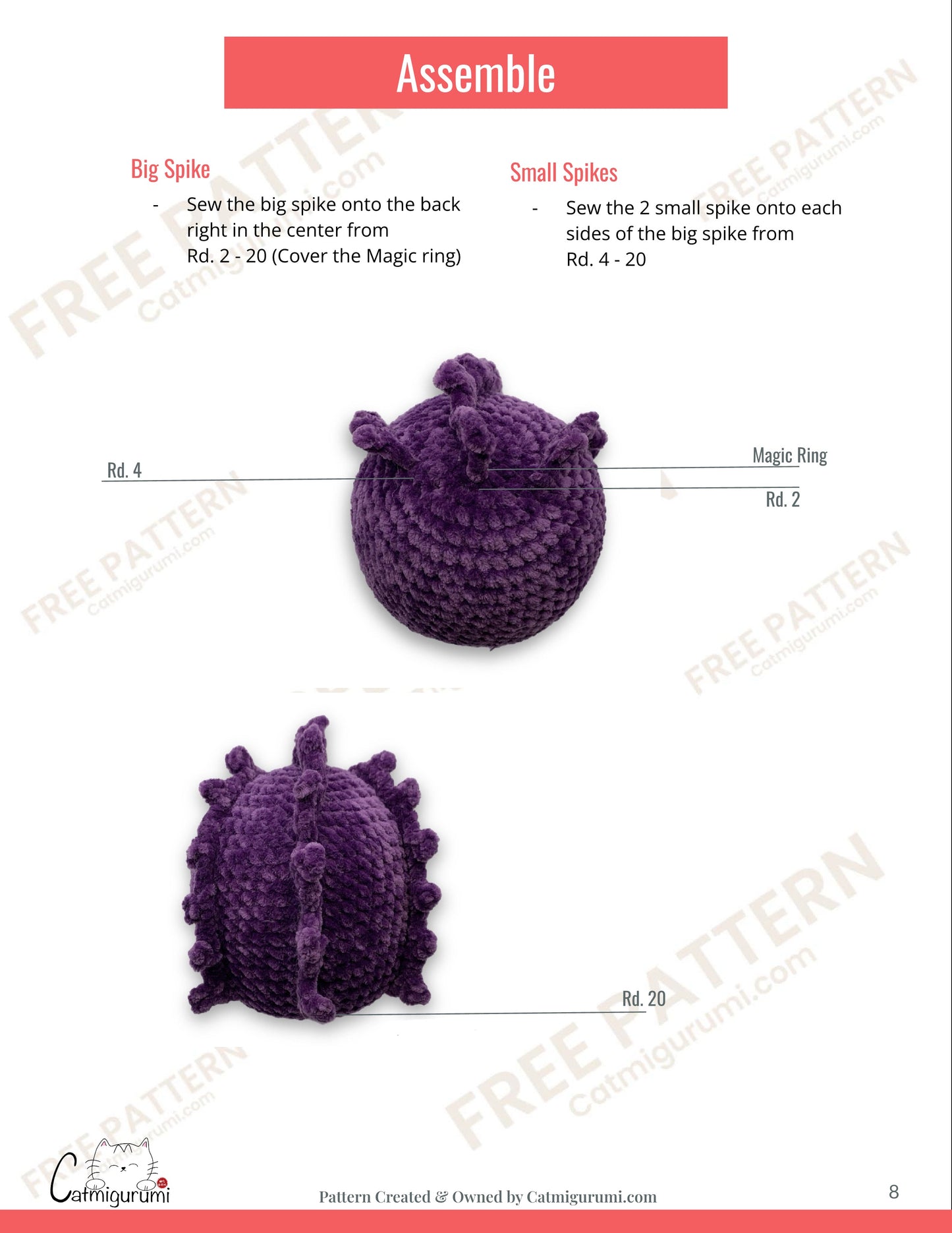 Free Pattern - Gengar