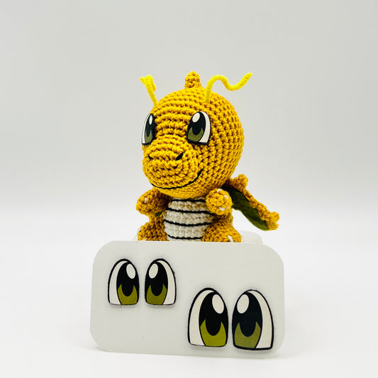 Felt Eye for Flying Yellow Dragon Amigurumi – 5 Pairs