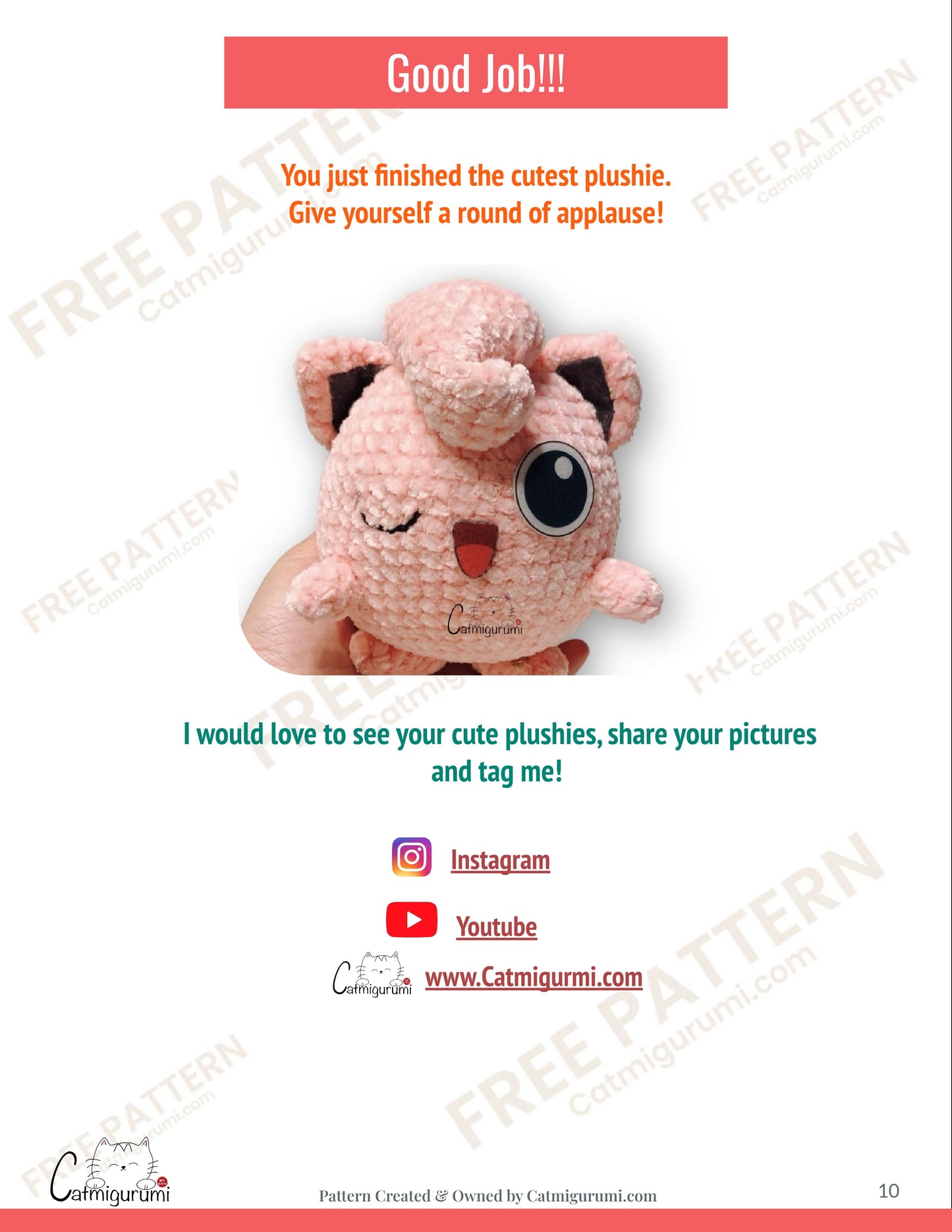 Free Pattern - Jigglypuff