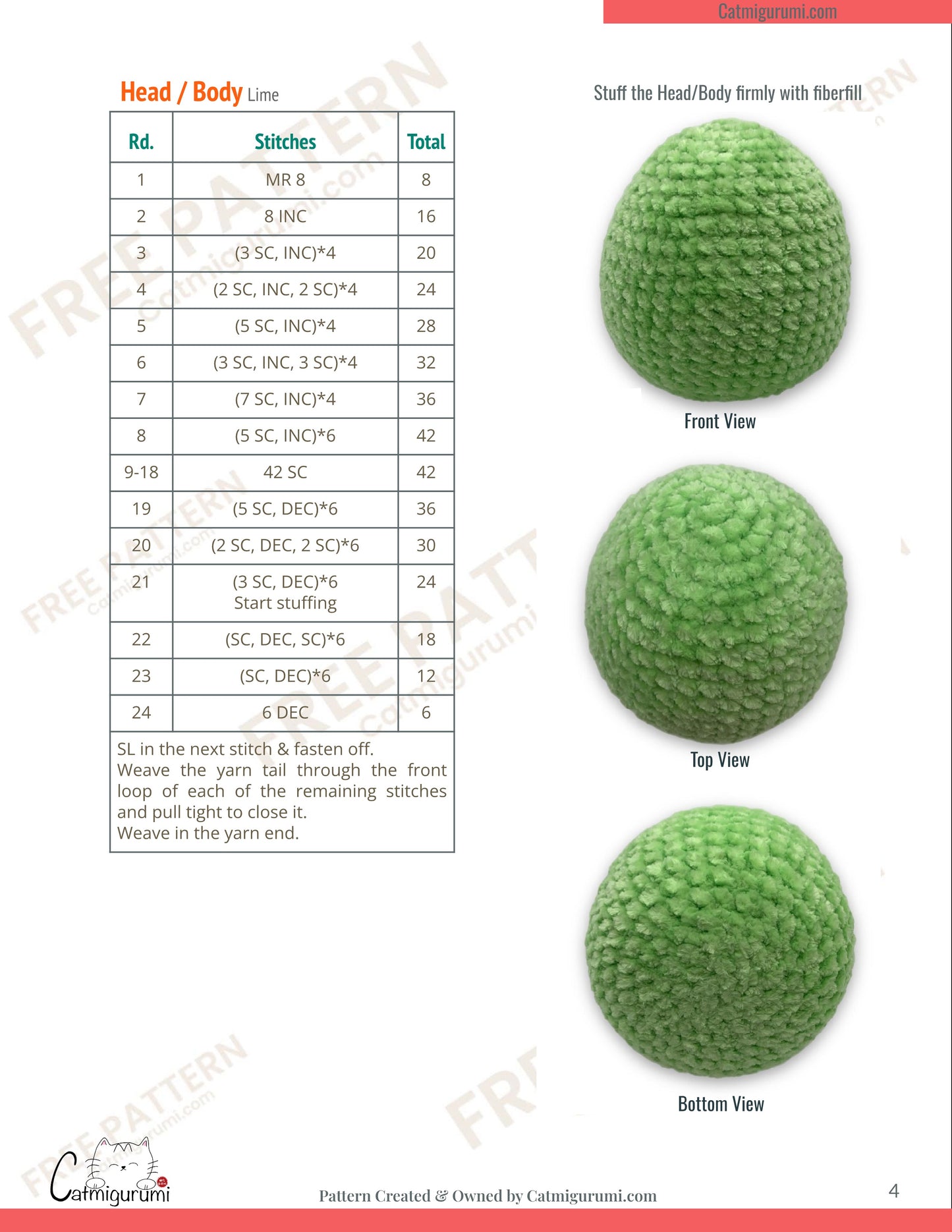 Free Pattern - Smoliv