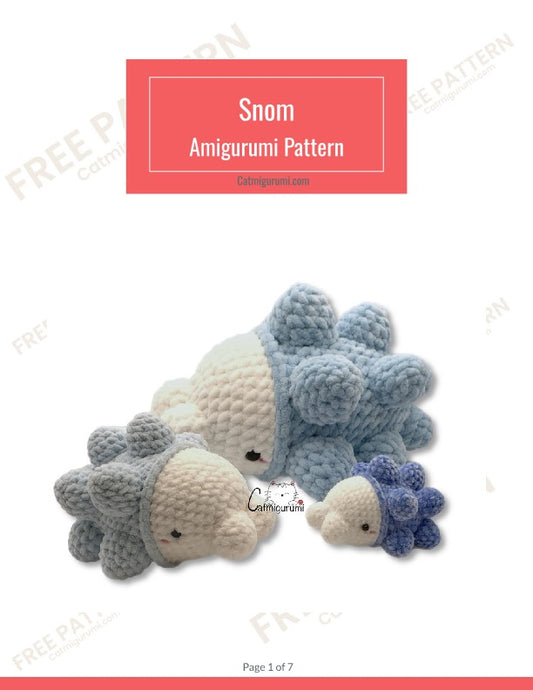 Free Pattern - Pokémon Snom