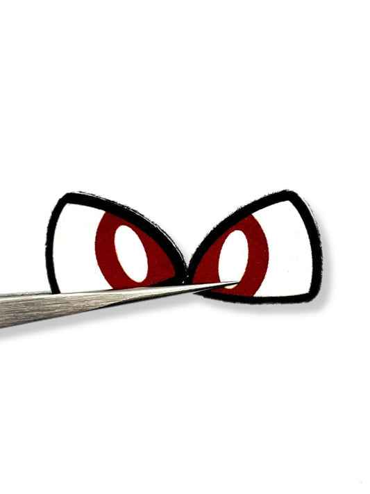 felt eyes for plant seed dino amigurumi crochet