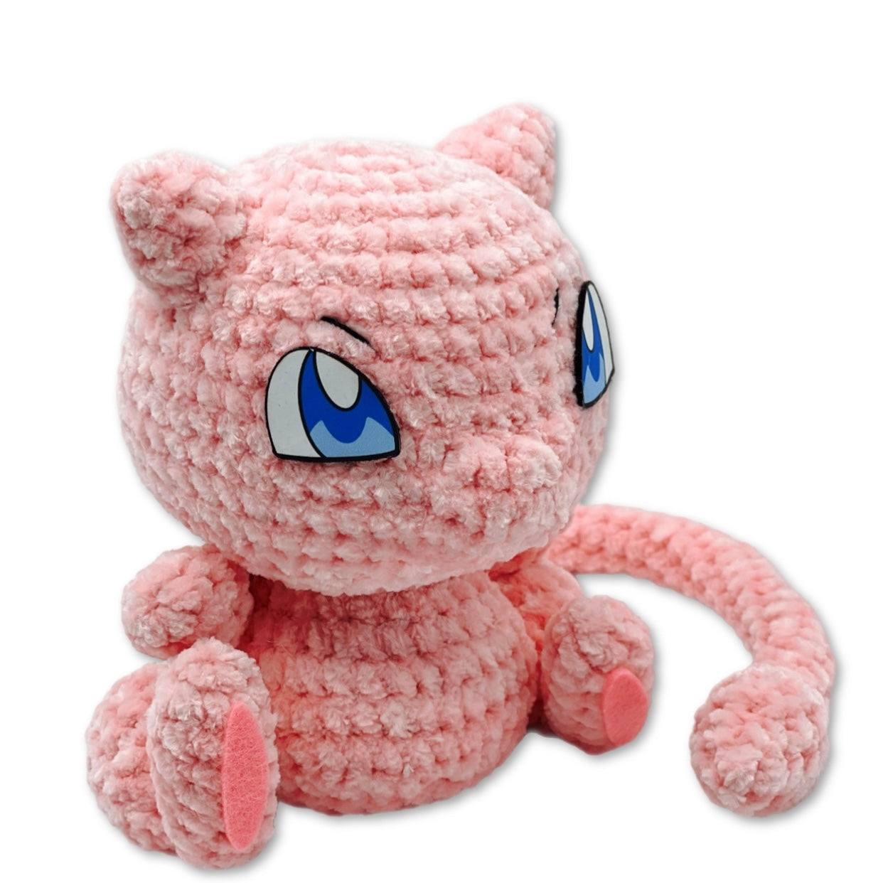 magic cat crochet plush toy side view amigurumi pattern