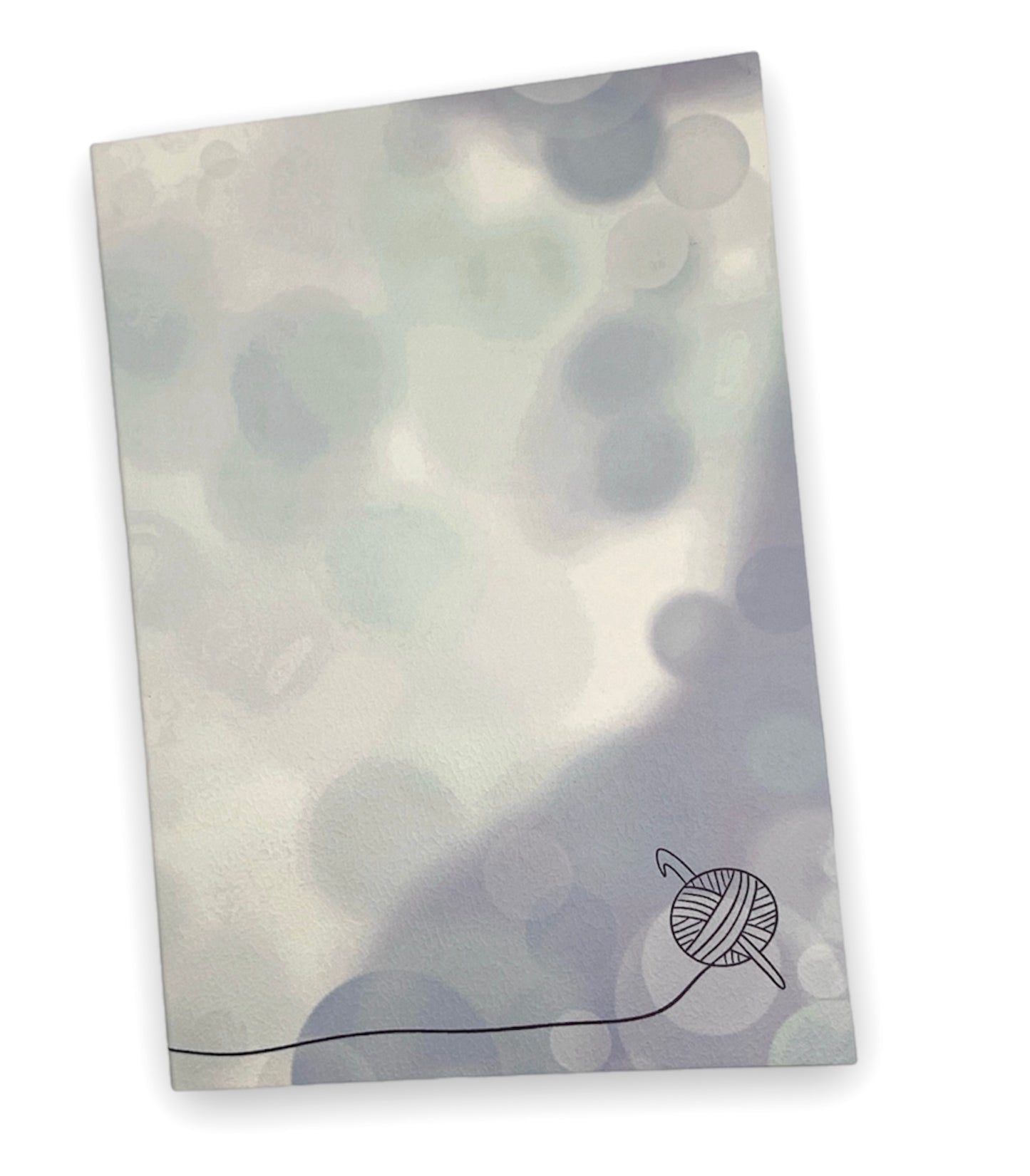 blank yarn and embroidery thread swatch color sample cards front view