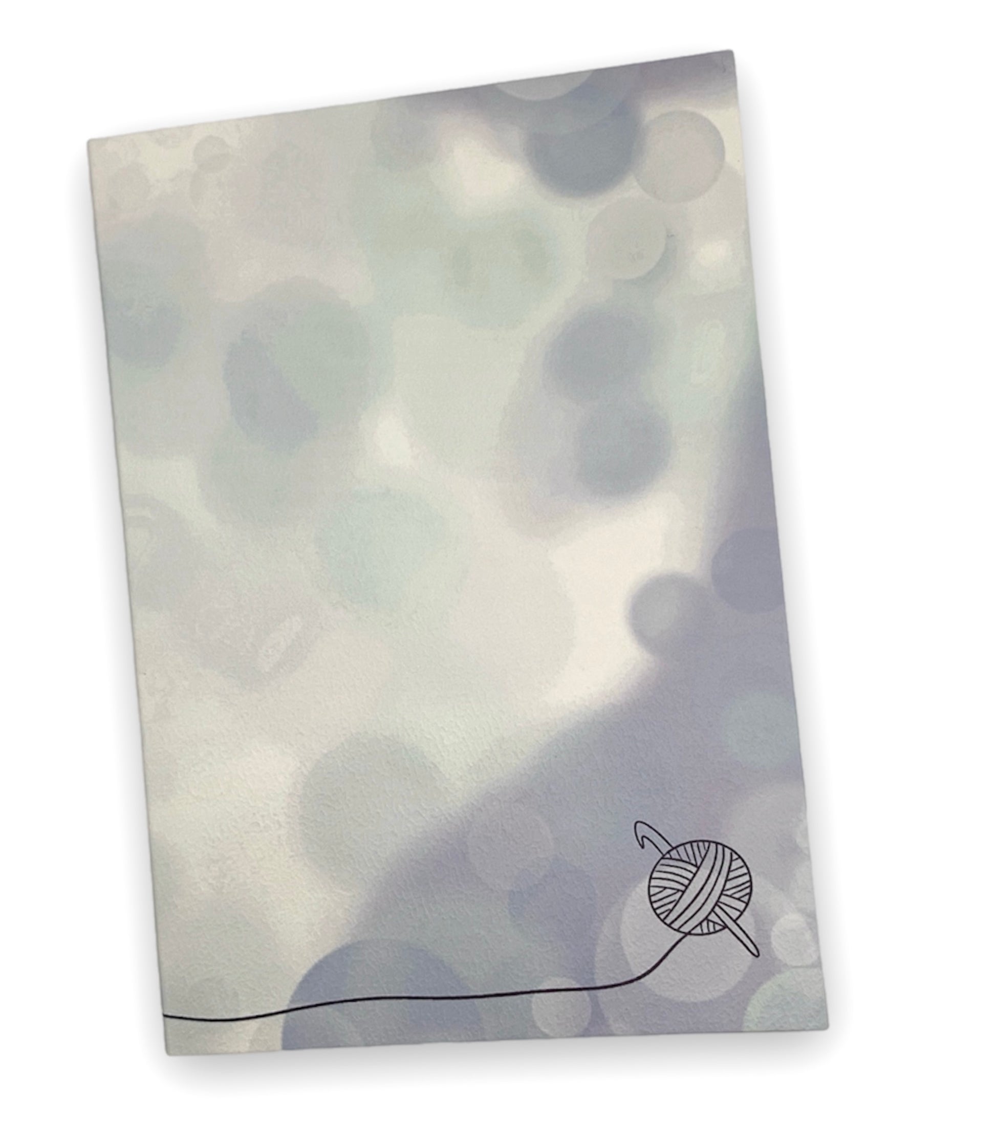 blank yarn and embroidery thread swatch color sample cards front view